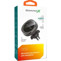 Універсальний автотримач Grand-X MT-15 MagSafe (кріплення на дефлектор) (MT-15) - 3