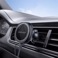 Універсальний автотримач Grand-X MT-15W MagSafe з зарядкою 15W (кріплення на дефлектор) (MT-15W) - Image 6