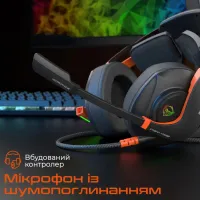 Навушники Meetion HP099 Black/Orange (MT-HP099-A) - 4