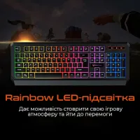 Клавіатура Meetion K9320 USB UA Black (MT-K9320-A-RUA) - Зображення 5