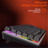 Клавіатура Meetion MK009 Pro Red Switch USB Type-C Black (MT-MK009Pro-W-RUA) - Image 5