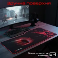 Килимок для мишки Meetion P100 Black/Red (MT-P100) - 3