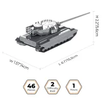 Конструктор Metal Time колекційна модель Conqueror FV214 (MT069) - 2