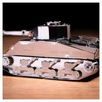 Конструктор Metal Time колекційна модель M4 Sherman (MT070) - 5