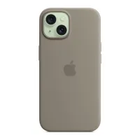 Чохол до мобільного телефона Apple iPhone 15 Silicone Case with MagSafe Clay (MT0Q3ZM/A) - 4