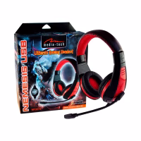 Навушники Media-Tech Nemesis USB Black-Red (MT3574) - Image 5