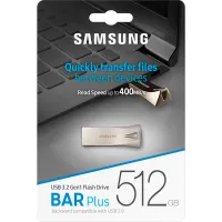 USB флеш накопичувач Samsung 512GB Bar Plus Champagne Silver USB 3.2 (MUF-512BE3/APC) - 7