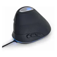 Мишка Gembird MUS-ERGO-03 USB Black (MUS-ERGO-03) - Зображення 4