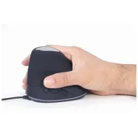 Мишка Gembird MUS-ERGO-03 USB Black (MUS-ERGO-03) - Зображення 7