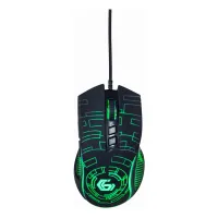 Мишка Gembird MUSG-RGB-01 USB Black (MUSG-RGB-01) - 2