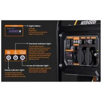 Генератор maXpeedingRODS MXR4500i (3,5 kW), 220V, 50Hz, 7.5л, ручний запуск (mxr4500i) - 3