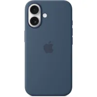 Чохол до мобільного телефона Apple iPhone16 Silicone Case with MagSafe - Denim (MYY23ZM/A) - 5