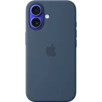 Чохол до мобільного телефона Apple iPhone16 Silicone Case with MagSafe - Denim (MYY23ZM/A) - 1