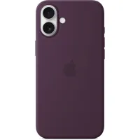 Чохол до мобільного телефона Apple iPhone 16 Plus Silicone Case with MagSafe - Plum (MYYD3ZM/A) - 4