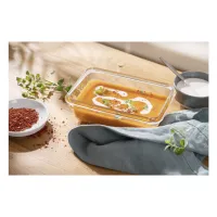 Харчовий контейнер Tefal Masterseal Glass7 Red 0.7 л (N1040610) - 5