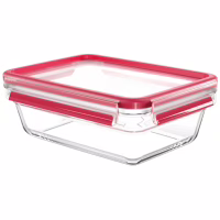 Харчовий контейнер Tefal Master Seal, Набір 3шт, жаростійке скло, прозорий (N1050910) - Image 2