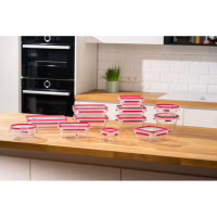 Харчовий контейнер Tefal Master Seal, Набір 3шт, жаростійке скло, прозорий (N1050910) - Image 7