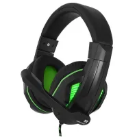 Навушники Gemix N2 LED Black-Green Gaming - 1