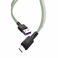 Дата кабель USB 2.0 AM to Lightning 1.0m 5A green XO (NB166-L-1-GR) - Image 2