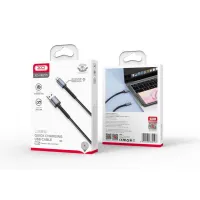 Дата кабель USB 2.0 AM to Micro 5P 1.0m 2.4A black XO (NB215-M-BK) - Изображение 2