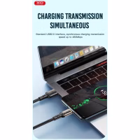 Дата кабель USB 2.0 AM to Micro 5P 1.0m 2.4A black XO (NB229-M-1-BK) - Image 3