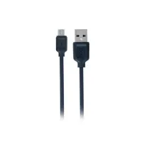Дата кабель USB 2.0 AM to Micro 5P 1.0m 2.1A black XO (NB36-M-1-BK) - 1