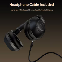 Наушники Vention S11 SoundMate Wireless Black (NBBB0) - Image 8