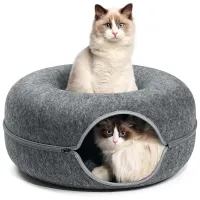 Лежак для тварин Me&Pet Інтерактивний тунель L Сірий (NMP05-02) - Зображення 4