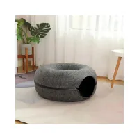 Лежак для тварин Me&Pet Інтерактивний тунель L Сірий (NMP05-02) - Зображення 5