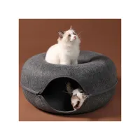 Лежак для тварин Me&Pet Інтерактивний тунель L Сірий (NMP05-02) - Зображення 9