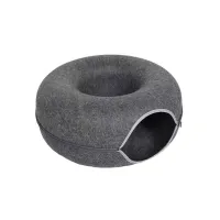 Лежак для тварин Me&Pet Інтерактивний тунель L Сірий (NMP05-02) - Зображення 1