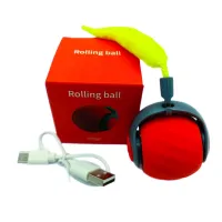 Іграшка для котів Me&Pet Інтерактивний м'яч червоний (NMP20-2) - Зображення 1