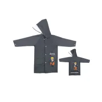 Дощовик дитячий Kite Naruto, M 130-145 см Сірий (NR24-2600M) - 1