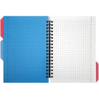 Блокнот Optima California B6 з розділювачами 100 аркушів, клітинка (O20358-17) - Зображення 4
