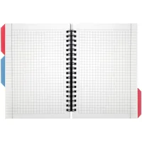 Блокнот Optima California B6 з розділювачами 100 аркушів, клітинка (O20358-17) - Зображення 5
