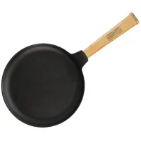 Сковорода Brizoll Optima чавунна з ручкою для млинців 240х15 мм (O2415-P) - Зображення 2