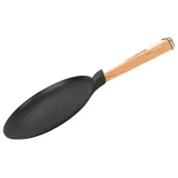 Сковорода Brizoll Optima чавунна з ручкою для млинців 240х15 мм (O2415-P) - Зображення 4