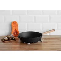 Сковорода Brizoll Optima чавунна з ручкою 260х60 мм (O2660-P) - Изображение 9