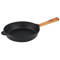 Сковорода Brizoll Optima чавунна з ручкою 260х60 мм (O2660-P) - Изображение 1