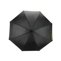 Парасоля Optima Promo Next тростина автомат, чорно/жовта (O98504) - 2