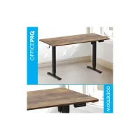 Комп'ютерний стіл OfficePro ODE1670DW Dark Wood/Black (ODE1670DW) - 3