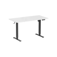 Комп'ютерний стіл OfficePro ODE1670WB White/Black (ODE1670WB) - Зображення 1