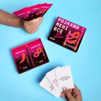 Настільна гра 18+ Orner Розмовна гра Розкажи мені все! Sex edition (укр.) (orner-2677) - Image 8