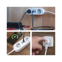 Мережевий подовжувач EMOS P0221U - 6