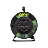 Мережевий подовжувач EMOS катушка 4 роз., 50 м (P08250) - 1