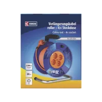Сетевой удлинитель EMOS катушка 4 роз., 20 м (P09220) - Изображение 5