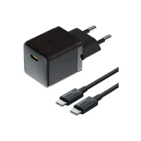 Зарядний пристрій Baseus Palm Fast Charger 1C 20W + Cable 1.0m Type-C 60W black (P10111602113-01) - 1