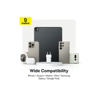 Зарядний пристрій Baseus Palm Fast Charger 1C 20W + Cable 1.0m Type-C 60W white (P10111602213-01) - 8
