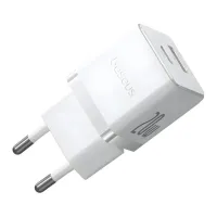 Зарядний пристрій Baseus 1xUSB-C 20W + 1xUSB white + cable USB-C to USB-C 60W 1.0m (P10111608213-01) - 4