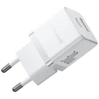 Зарядний пристрій Baseus 1xUSB-C 30W + 1xUSB white (P1011160A213-00) - 3